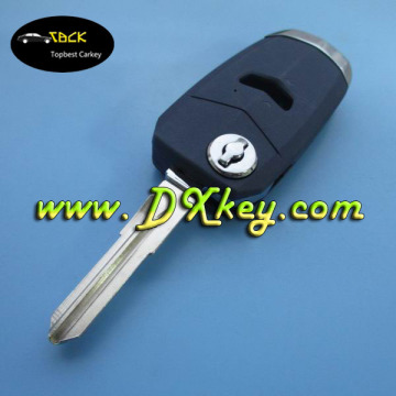 High quality 1 button flip smart key case or fiat key cover with SIP22 blade