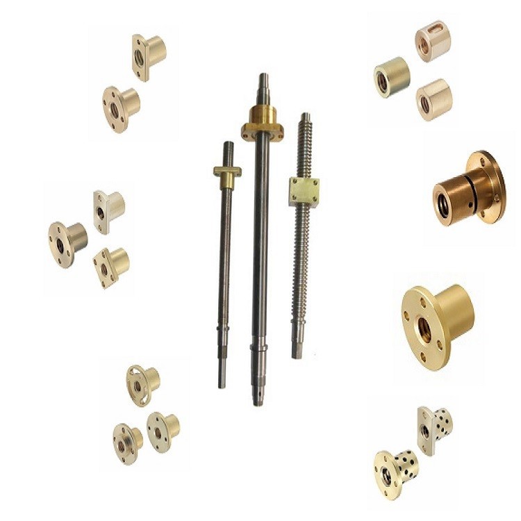 Cheap price lead screw brass nut for Tr22x8