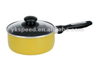 aluminum ceramic sauce pan and pot forging sauce pan