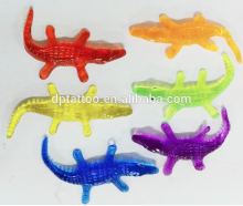 Sticky lizard plastic toys rubber lizard