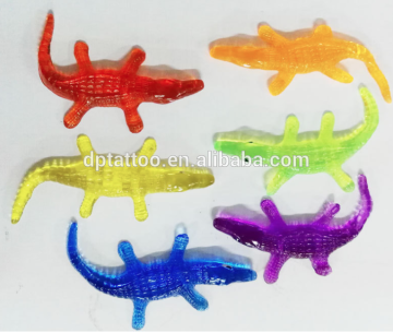 Sticky lizard plastic toys rubber lizard