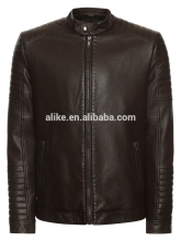 ALIKE leather look jacket men pu jacket