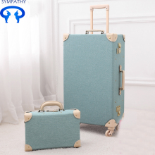 Vintage luggage a 24-inch suitcase