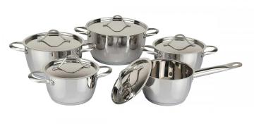 Concial shape 10pcs cookware set