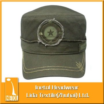 2013 new style green flat top cap