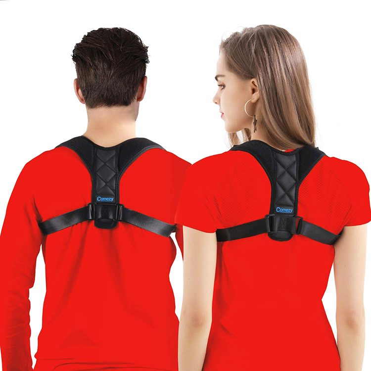 Upper Back Brace Correction Belt Alang sa mga Lalaki