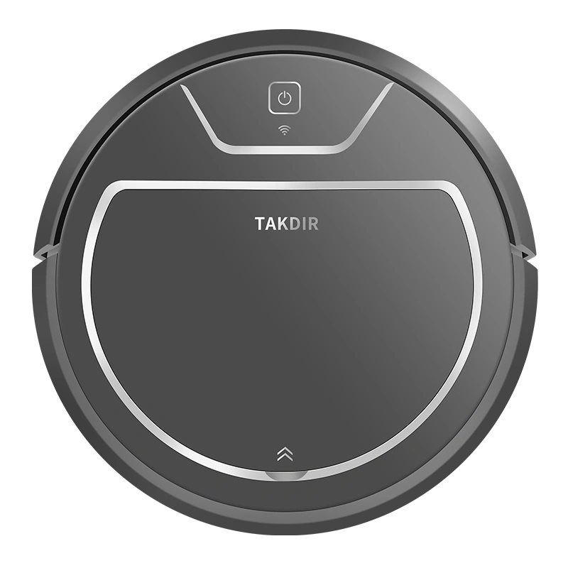 OEM Robotic Vacuum Cleaner with Automatic Charging and 350ml Electric Controlled Water Tank for Vacuum / Sweep / Mop