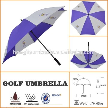 Promotional golf umbrella,rain golf umbrella,quality golf umbrella