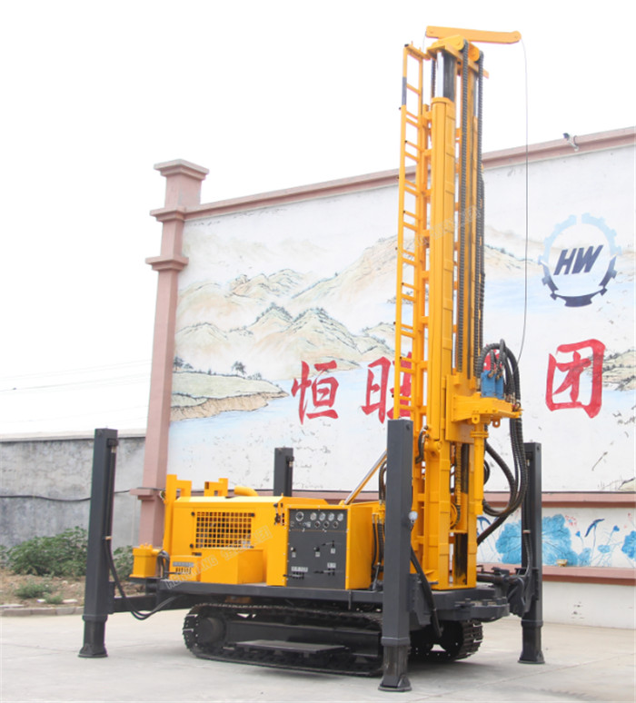 Foundation project Air DTH Rotary Micropiles drilling rig