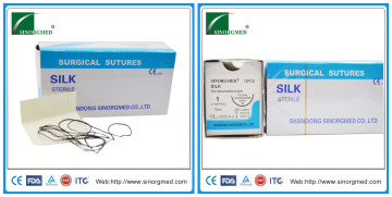 Non-absorbable Braided Thread Silk Suture