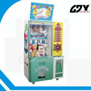 high quality Crane Prize Machine/push prize machine/toy machine/crane claw machine for sale