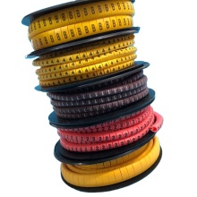Colorful Strips Number Cable Label Markers for Flat Cables