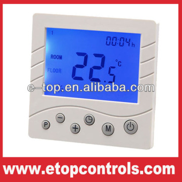 Underfloor digital thermostat for heating
