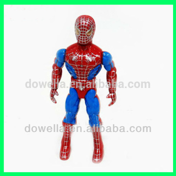 spiderman action figure;superhero plastic action figure;hotsale 3d action figure