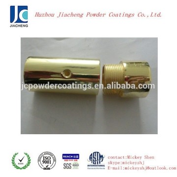 Supply Metallic gold pigment powder coating spraying on metal surface