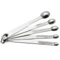 Kaffee 5pcs Edelstahl -Teelöffel Messung SCOOP -Set