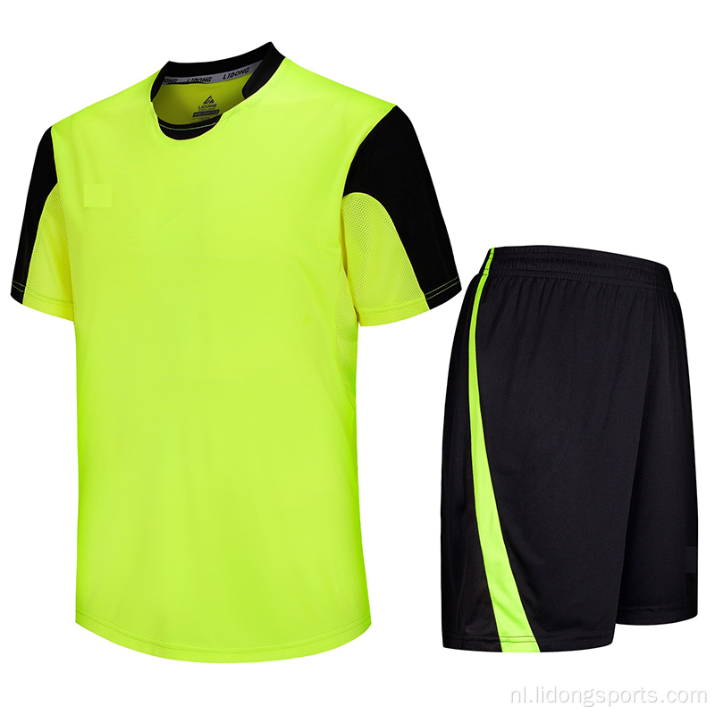 Voetbalkleding -set uniformen aangepaste voetbalvoetbal jerseys