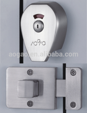 Aogao 24-2 zinc alloy toilet door handle lock