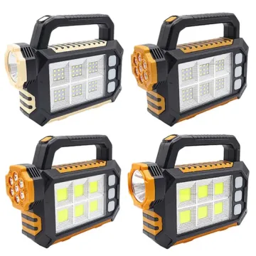 High-Power Solar LED Work Light for Camping