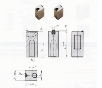 DAYUE Mold Standard Components Precision Gate Inserts Series