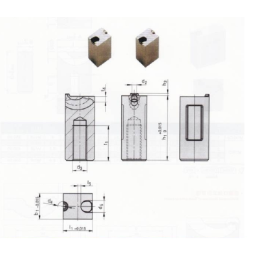 Série d&#39;inserts de porte de précision DAYUE Mould Standard Components