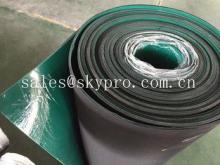 Double layer anti-static rubber matting rolls / ESD rubber