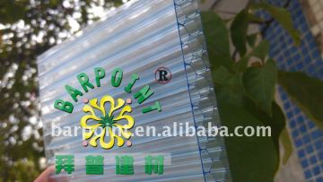 Plasic Polycarbonate honeycomb hollow sheet