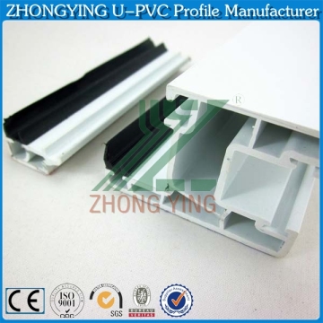 White uvioresistant pvc door frame with waterproof