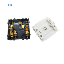 Brass Parts for Saudi Arabia's 2 Gang Power Sockets and Wall Light Switches