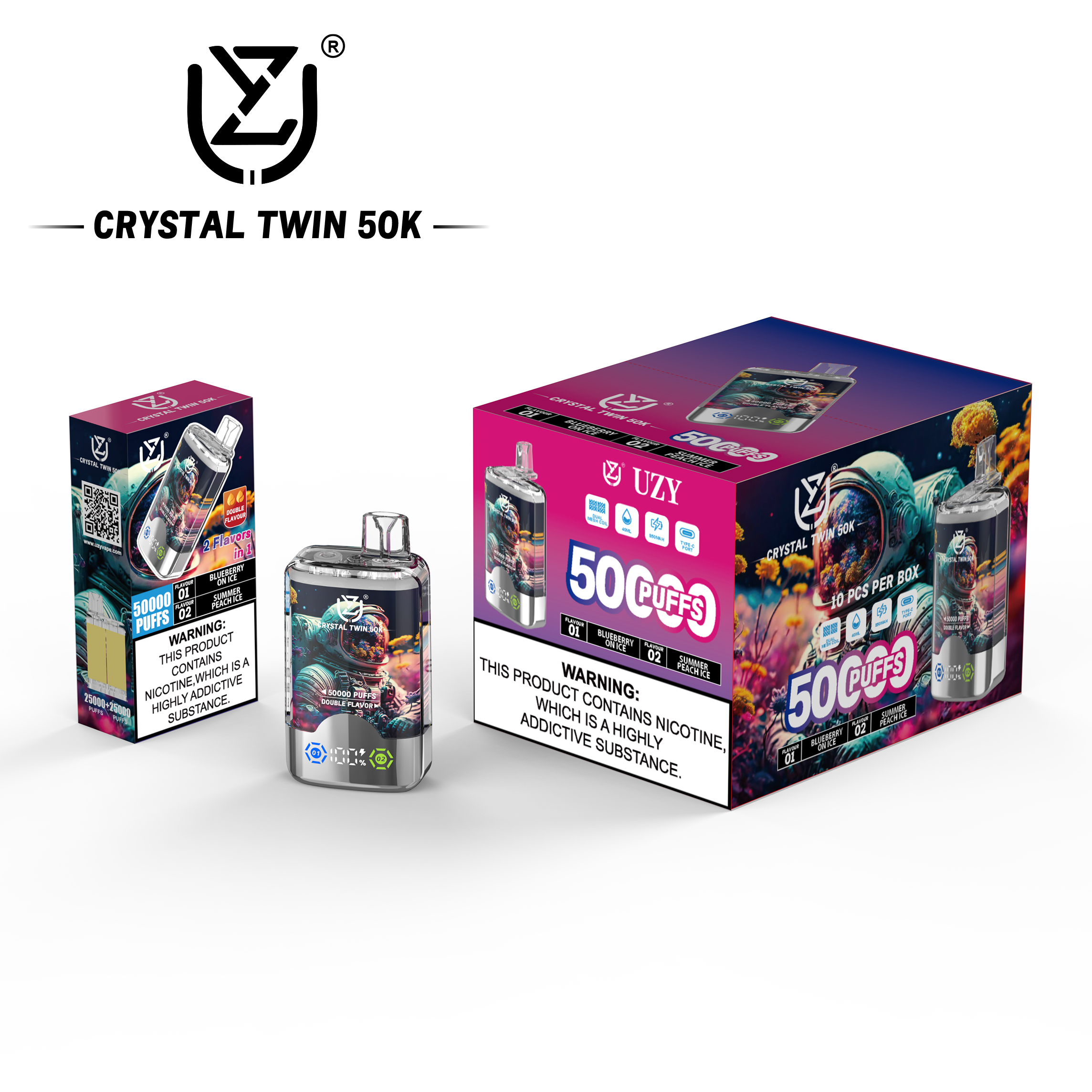 uzy crystal twins 50000 uzy crystal twins 50000