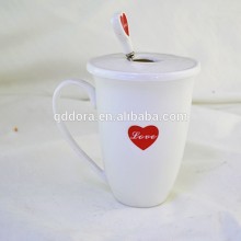 personalized coffee mug with spoon ceramic coffee mug logo mug with spoon , ceramic mug with spoon