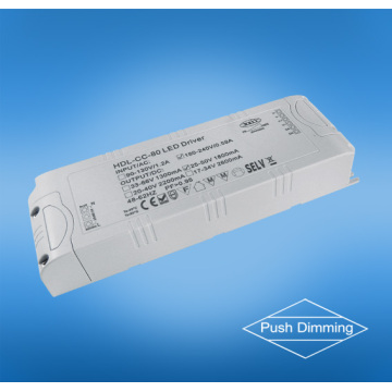 80w consant voltage 12v push dimbare voeding