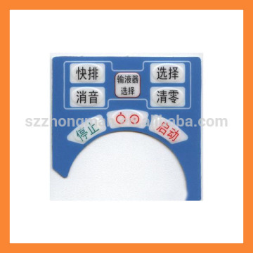 Tactile Membrane Switch With Gold Plated Domes