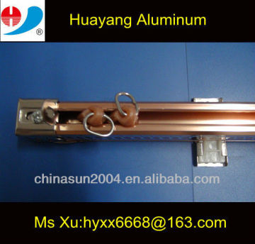 Aluminium curtain rail &sliding curtain track &rosy sliding curtain track