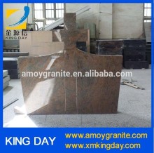 Multicolor Red Granite Tombstone (FACTORY DIRECTLY)