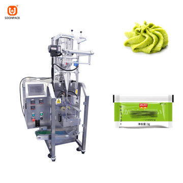 Wasabi Pouch Sachet Filing Liquid Packing Machine