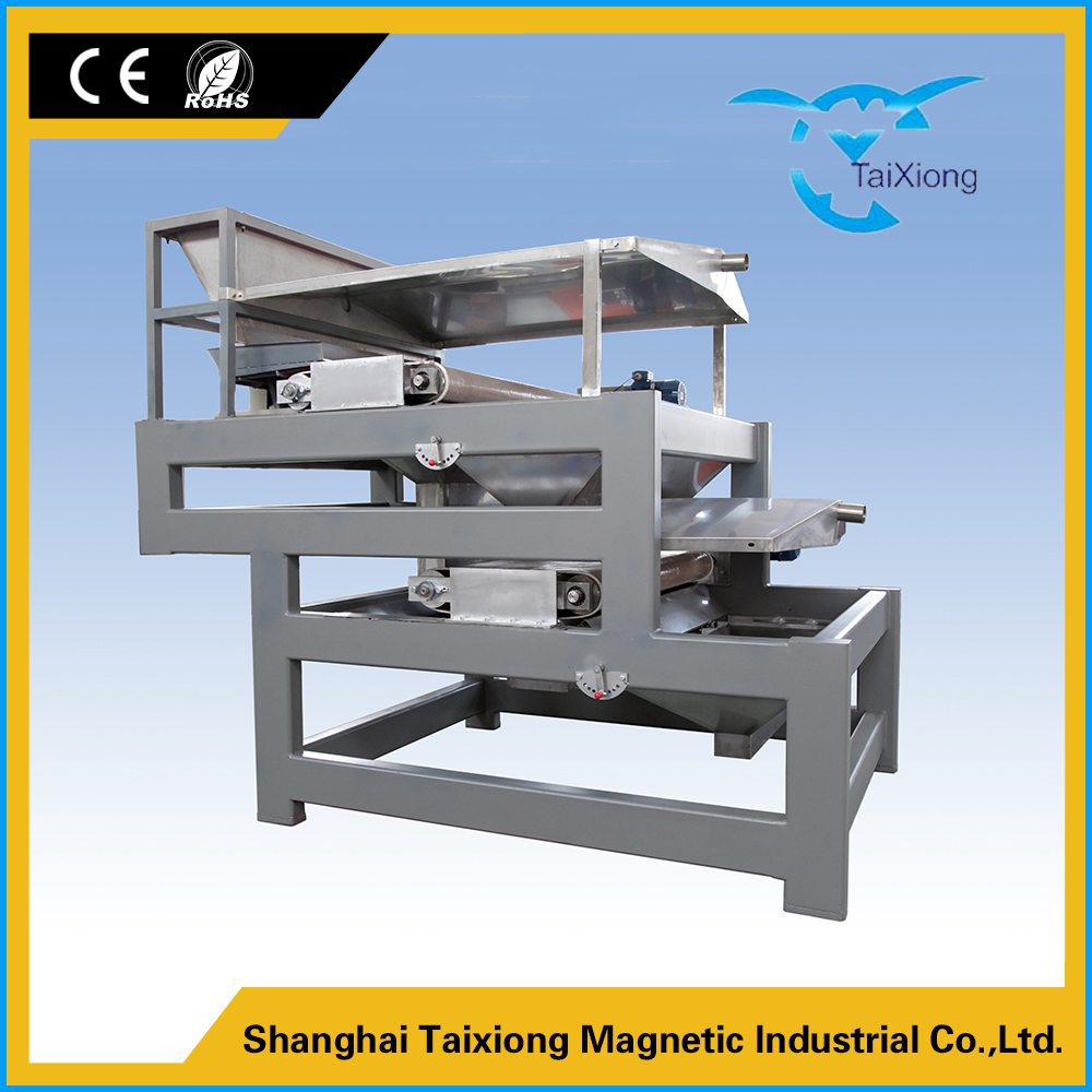 Competitive price best quality belt magnetic separator for iron ore