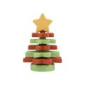 Silicone Nest STAR Stacker puzzle Baby Stacking Toy