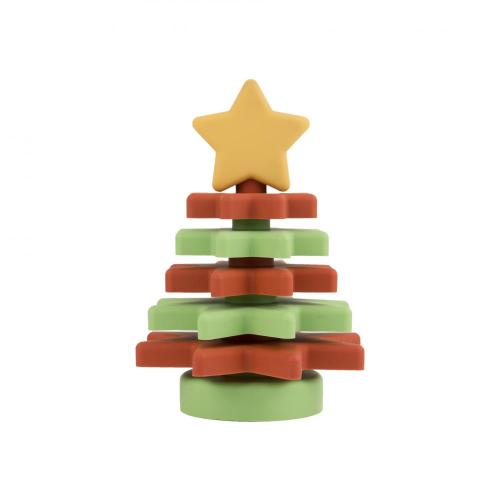Silicone Nesting Star Stacker Puzzle Baby Stacking Toy