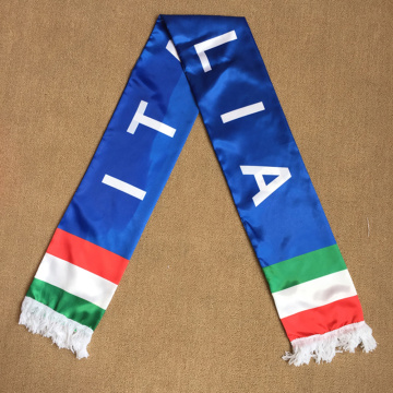 EUFA FIFA Promotional Football Scarf Knitted polyester Italy Fan Scarf