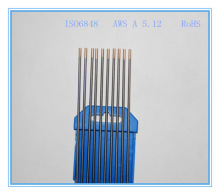 1/16'' X7 '' WL15 Lanthanated tungsten tig weld electrodes gold tip 10piece/pack from Beijing