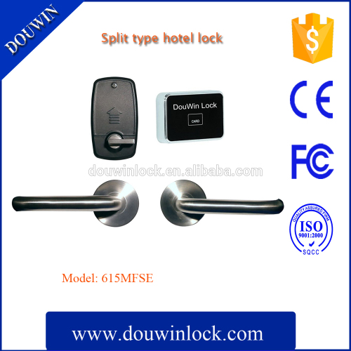 Stainless steel lever door lock
