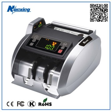 Back loading Money Counter cash counting machine