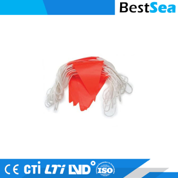 Small bunting flag for traffic