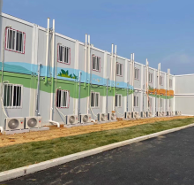 2 storey apartments building container office house