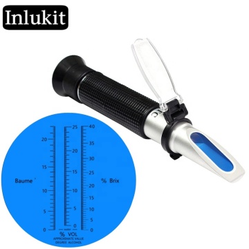 Optical Baume Meter & Refractometer: Accurate Tools for Measuring Wine Alcohol Concentration