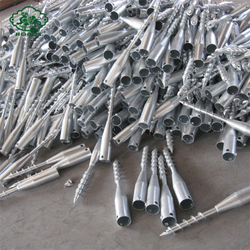 Galvanized Ground Screws For Long Cabin