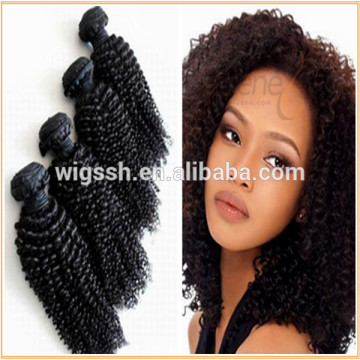 2014 wholesale hair extension afro kinky bulk human hair