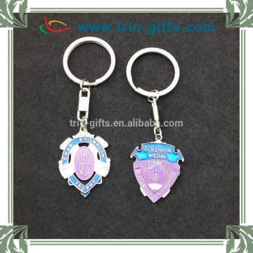 Custom shape metal Zinc Alloy Keychain