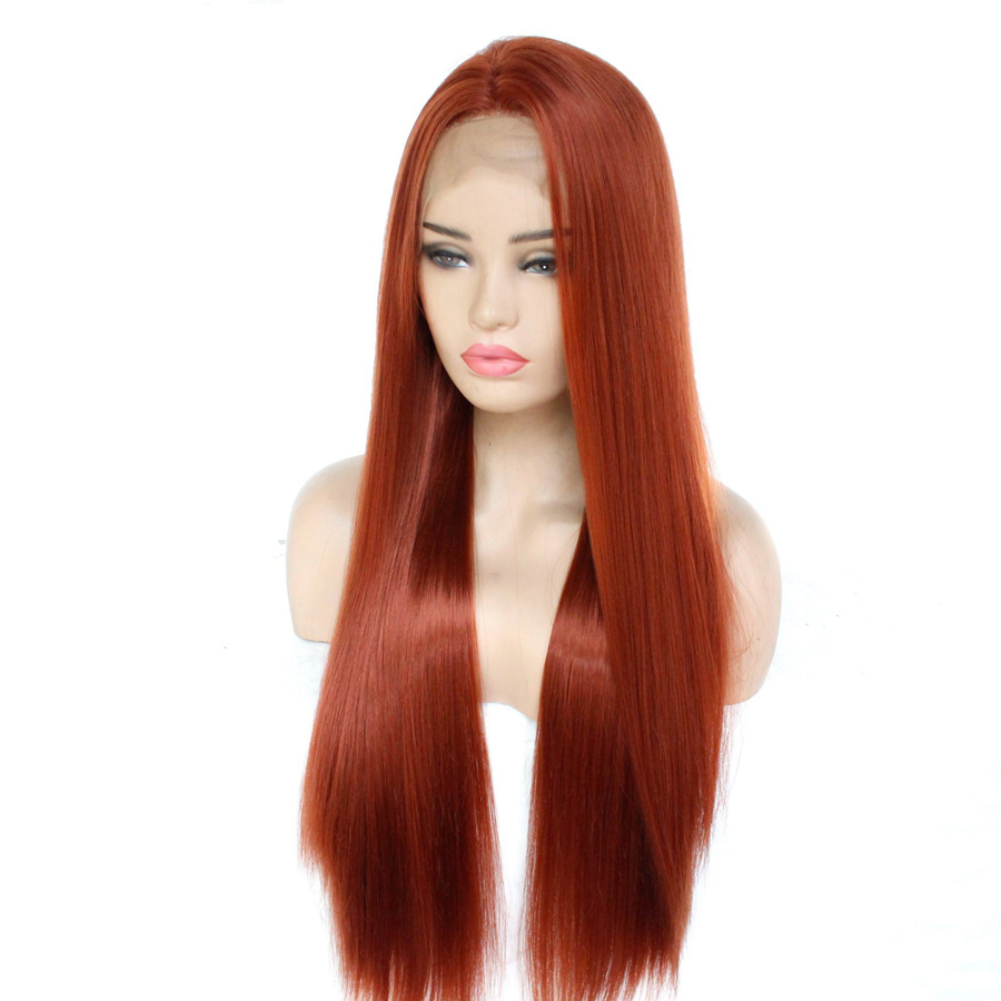 Straight Human Hair Wigs 350 Color 13X4 Lace Frontal Wig Highlight Lace Front Human Hair Wigs For Women